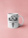 Elegant Alphabet Mug